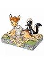Enesco Disney Traditions by Jim Shore Bambi and Friends in Flowers Figurine, 4 Inch, Multicolor