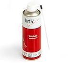 Link SP30 Bomboletta LINK AIR. Spray aria compressa per la pulizia di Tastiere, Computer ed accessori (IL PIU' VENDUTO DI LINK, PRODOTTI PER LA PULIZIA)