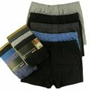 3 6 9 12 Pairs Men's Plain Boxer Shorts Underwear,Classic Cotton Rich  S-5XL Lot