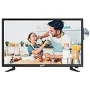 Supersonic SC-2412 24-inch HDTV & Monitor with Built-in DVD Player, Crystal-Clear 1080p Resolution, Vibrant Colors, HDMI/USB/AC Ports, Seamless TV-to-PC Transition, and AC/DC Compatibility