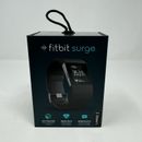 Fitbit Surge Fitness Super Watch Activity Tracker - Black GPS Large New SEALED