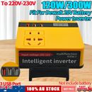 120W Portable Power Inverter For Dewalt 18/20V Battery Convert to AC 220-230V