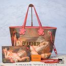 Louis Vuitton Neverfull MM Masters Collection Tote bag BOUCHER Jeff Koons M43357