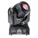 BSBL Led Moving Corded Electric Head Light 30W Dj Lights Stage Lighting With 8 Gobo 15 Color By Dmx And Sound Activated Control Spotlight For Disco Party Wedding Church Live Show Ktv Club.., Black