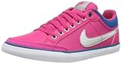 Nike Capri Iii Lth 579619-600 Damen niedrig Pink (Vivid Pink/Metallic Silver-Green Abyss-W) 38