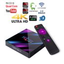 Ultra HDR H96 Max 4K Quad Core 4GB/64GB Android 9.0 Dual WiFi Bluetooth TV Box