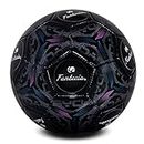 FANTECIA Football Ball Taille 5 pour Le Jeu régulier et l’entraînement, Match Soccer Ball avec Taille Standrad et Taille Officielle