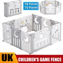 10/18 Panels Baby Playpen Foldable Kids Safety Child Play Center Yard Indoor Toy