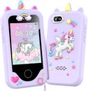 Kids Smart Phone for Girls, Christmas Birthday Gifts for Girls Age 3-10