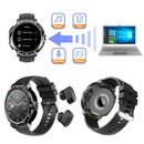 NEW Smartwatch with TWS Earbuds Fitness Bluetooth Call Music For iPhone Android
