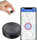 GPS Tracker for Vehicles, No Subscription No Monthly Fee - Magnetic Smallest GPS Tracker Locator Real Time, Anti-Theft Micro GPS Tracking Device with Free App