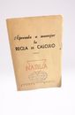 LIBRO REGOLO NABLA slide ruler book manual 1952 Aprenda manejar regla de calculo