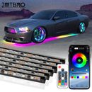 6pc RGB Dream Color Dreamcolor Underglow LED Kit Car Neon Strip Light Music APP