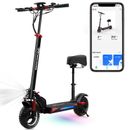 EVERCROSS H9 800W Electric Scooter for Adults, 28MPH & 28 Miles, with Seat & APP