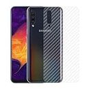 Case Creation Ultra Thin Slim Fit 3M Clear Transparent 3D Carbon Fiber Back Skin Rear Screen Guard Protector Sticker Protective Film Wrap Not Glass for Samsung Galaxy A50 (Carbonn)