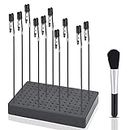 Model Painting Stand Base Holder and 10PCS Alligator Clip Sticks and 1PCS Clean Brush Set Modeling Tools for Airbrush Hobby Model Parts for DIY Miniatures Anime or Toy Models