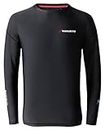 Marukyu MQ-02 Fishing Gear Ice Long Sleeve Shirt, Black, M