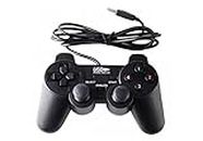 NP TECH Wired Game Controller With USB Interface For Video Gaming Fully Compatible With TV Video Game/PC Computer/Laptop/Windows OS/Winqx / Xp2000 / Me System, Support Direct 7.0 Above Edition