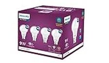 Philips 9-Watts Multipack B22 LED Cool Day White LED Bulb, Pack of 4, (Ace Saver)