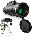 Generic Panda Camera 40X60 Hd Monocular Lens Telescope With Mini Tripod All Smartphone Mobile Phone Lens - Black