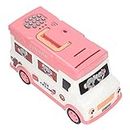 Money Saving Box, Music Electronic Bus Money Bank Automatic Rolling Remote Control for Kids Gifts