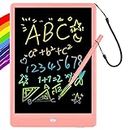 Orsen LCD Writing Tablet 10 Inch, Colorful Magnetic Doodle Board Drawing Board, Erasable Reusable Writing Pad, Educational Writing Board for Kids and Adults at Home, School and Office (Pink)