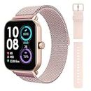 Smart Watch for Women Men, with Bluetooth Calling Alexa Built-in, 1.8" HD Screen Smartwatch with Blood Oxygen Heart Rate Sleep Monitor, 100 Sports Modes for iPhone Android Phones