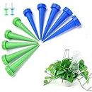 LATERN 12Pcs Automatic Plant Watering Spike, Plant Watering Drip Irrigation System for Garden, Home, Indoor, Outdoor (Include 2 Pushpins)