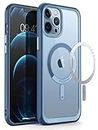 SUPCASE Unicorn Beetle Mag Series Case for iPhone 13 Pro Max (2021 Release) 6.7 Inch, Premium Hybrid Protective Clear Case Compatible with MagSafe (Blue)