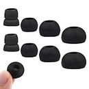 8 Pcs Silicone Earbuds Replacement Tips,Earphone Eartips Replacement by Dr dre Powerbeats Pro Wireless Stereo Headphones,Earphone Tips Noise Isolation Cover Caps Silicone for Earphones,4 Sizes