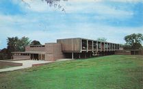 Maryville College TN Tennessee Fine Arts Building Campus Vtg Postcard D64