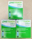 OneTouch Ultra Blood Glucose Test Strips 25 Each Expires: 09/2024^ NEW- LOT OF 3