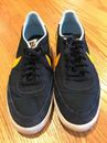 NIKE Blue Gold Michigan Wolverines Sneakers Running SWOOSH Shoes Mens Size 8 #