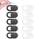 Webcam Cover, 10 Pack Ultra Thin Slide Web Camera Covers for Laptop Mac HP Smartphone Mac iMac MacBook, Sliding Blocker Cover Protect Your Privacy