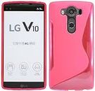 S-LINE TPU Soft Case For LG V10(H961N) Silicone Case in Pink @ energmix
