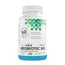 PlantVital Probiotics for Men with Lycopene and 50 Billion CFUs for Prostate Support - Promote your Gut Health - 1 Month Supply - 30 Capsules