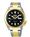 Seiko Stainless Steel Analog Black Dial Men Watch-Srpe60K1, Multi-Color Band