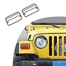 RT-TCZ Metal Turn Signal Light Guards Covers for 1997-2006 Jeep Wrangler TJ Accessories