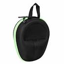 GadgetBite Headphone Carrying Case Earpads Storage Bag Headphone Pouch Portable Anti-Pressure Compatible with Boat 550/Sony WH C510/Flix X1/Sony CH710n/Hyperx Cloud Cases (Black Green)