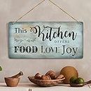 kotart MDF Wall Hanging Home Decor Items for Kitchen Cafe Restaurant Bar Coffee Tea Wall Hanger for Home Kitchen Decoration Home Decorative Items For Kitchen/Room Decor (Kitchen, kicha 4)