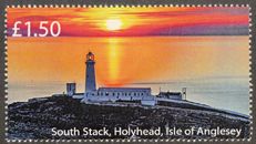 GB Faro locale Cenerentola Anglesey South Stack PERF £1,50 singolo 2024