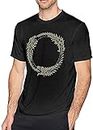 Diti The Elder Scrolls Elder Scrolls Online Merchandise Oversized Basic Tee Shirt Cotton Men's O Neck 100% Cotton Short Sleeve Unisex T-Shirt Black L