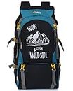 perfect star 75 LTR Rucksack Travel Backpact for Outdoor Sport Hiking Trekking Bag Camping Rucksack (Teal Blue)