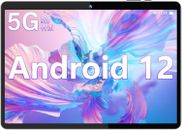 10.1" WIFI Tablet Android 12 HD 64GB Tablet Pad Quad-Core Netflix Dual Camera