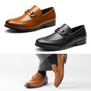Men's Dress Loafers Slip-on Formal Shoes Business Classic Penny Shoes Size 8-13