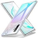 KEMIICOE Exclusive New Soft Silicone TPU Case & Flexible Back Cover Compatible for Samsung Galaxy Note 10 Plus/Note 10 Pro (Transparent)