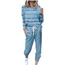 Black of Friday Sale Items Womens Tracksuit 2 Piece Outfits Casual Long Sleeve Tops and Drawstring Sweatpants Matching Sweatsuits Jogger Sets Senior Discounts On Prime Membership Fees