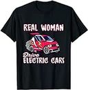 keoStore Electric Car Automobile Fan Woman ds442 T-Shirt Black