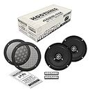 Hogtunes 462R-RM 6.5" Rear Replacement Speakers for 2014-Current Harley-Davidson Touring Models