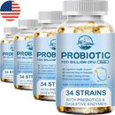 Probiotics 100 Billion CFU Potency Digestive Immune Health 120 Capsules DIGESTIV